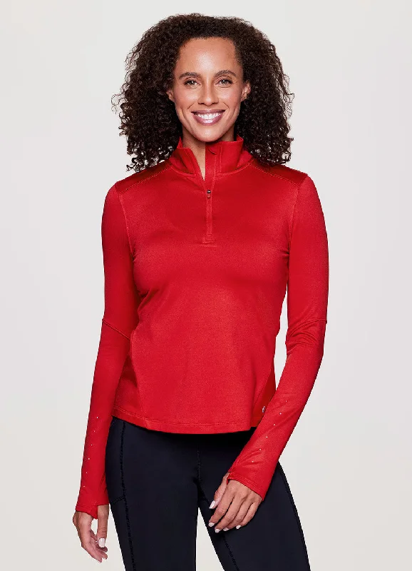 Soft Style Hunter Fleece Lined 1/2 Zip Pullover