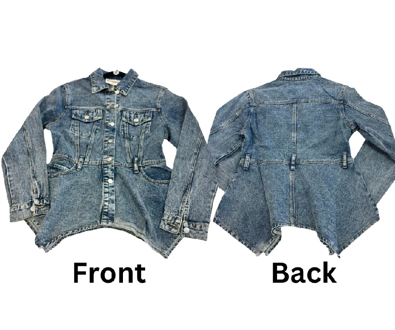 "Love Song" Denim Jacket w/Hanky Hemline