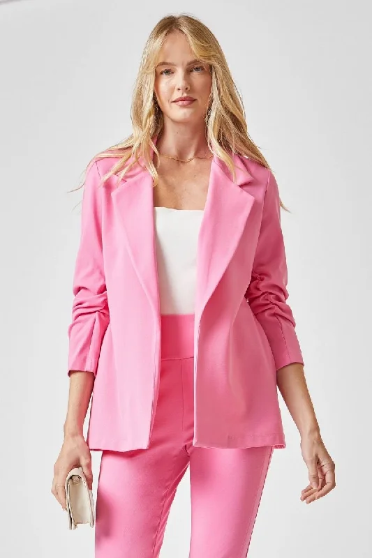 "Ready For Anything" Blazer- Light Pink