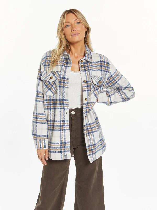 BLUE CEDAR PLAID