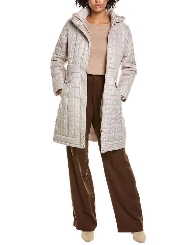 Via Spiga Quilted Coat