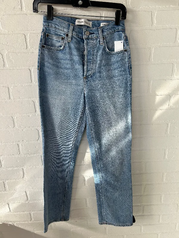 Jeans Straight By denim forum In Blue Denim, Size: 2