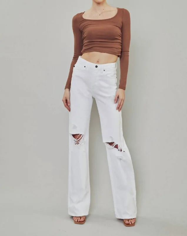 Sweet Season Jean In White