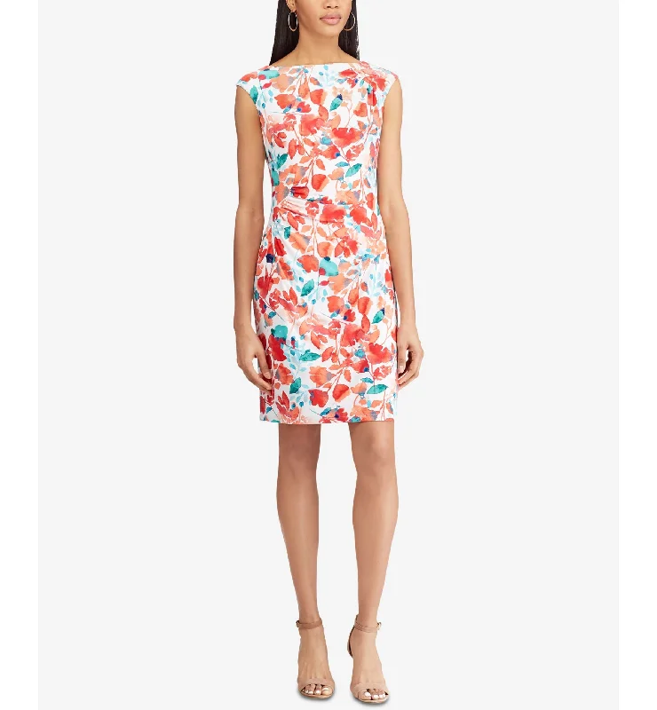 American Living Floral Print Sheath Dress