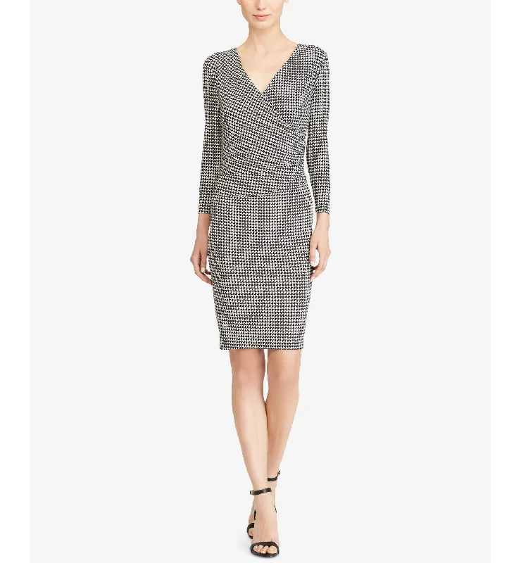 American Living Houndstooth Jersey Dress