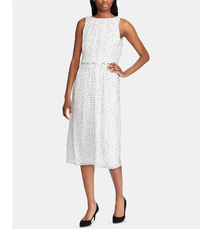 American Living Polka Dot Print Day Dress