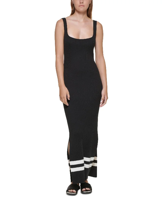 DKNY Jeans Ribbed Tank Sweater Dress