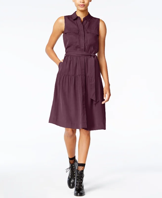 Maison Jules Utility Pocket A Line Dress