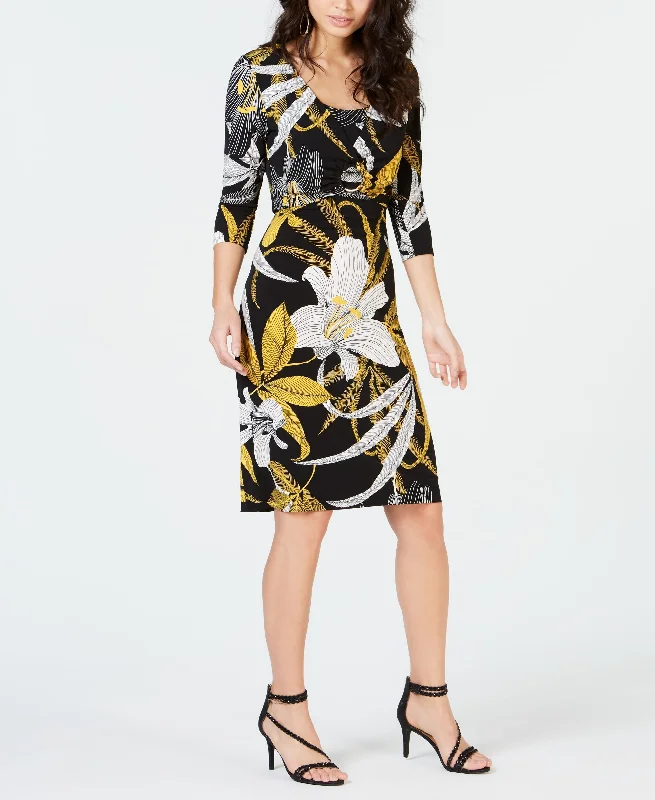 Thalia Sodi Printed Sheath Dress