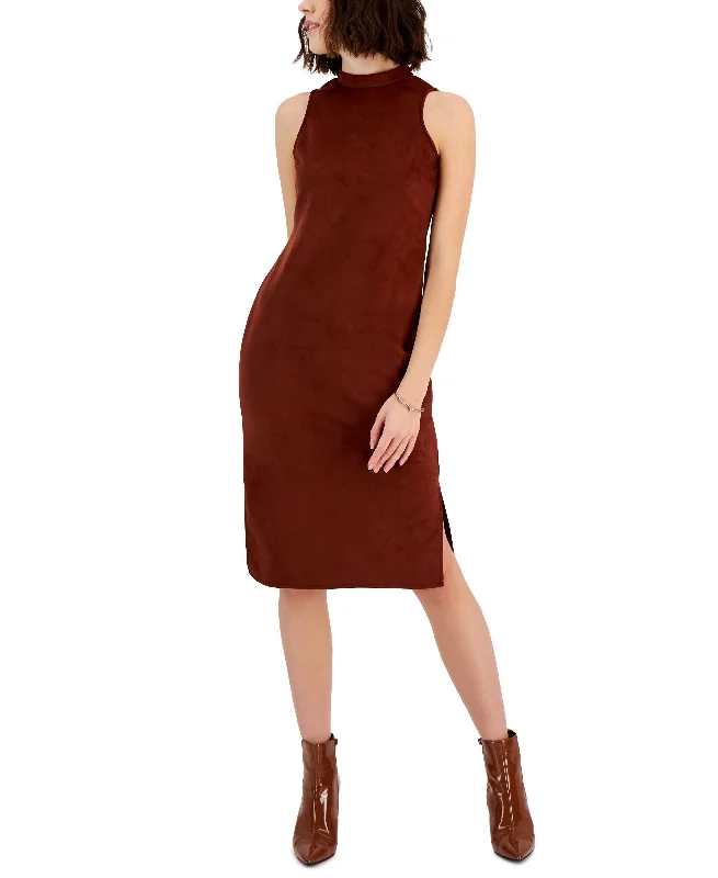 Women's Sleeveless Midi Dress