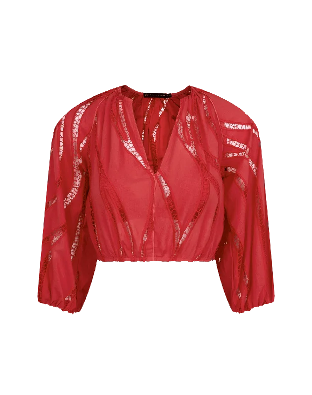 Babi Blouse - Raspberry