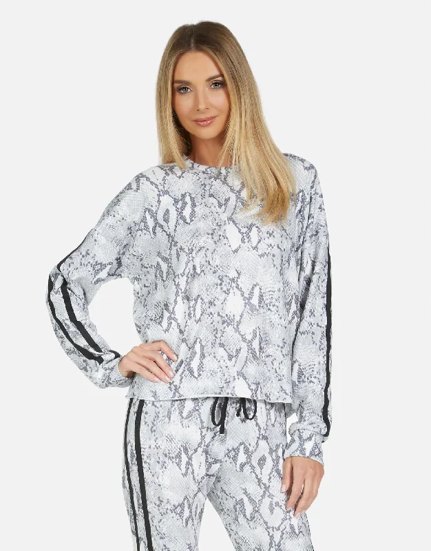 Brisbane LE Grey Snake Pullover