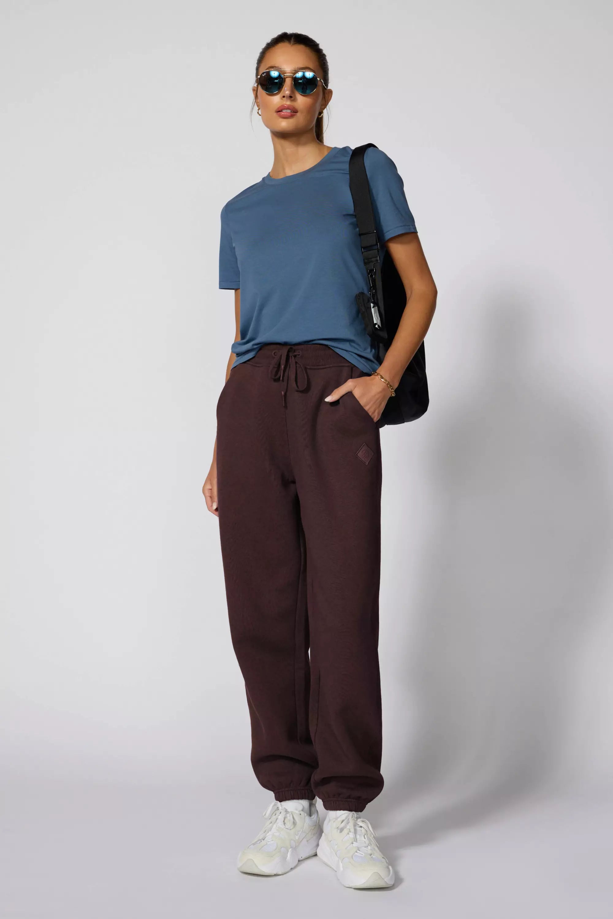 Comfort Fleece Relaxed Jogger - Chocolate Brown