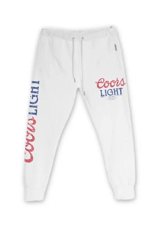 The Laundry Room Coors Light 1980 Stirrup Pants in White