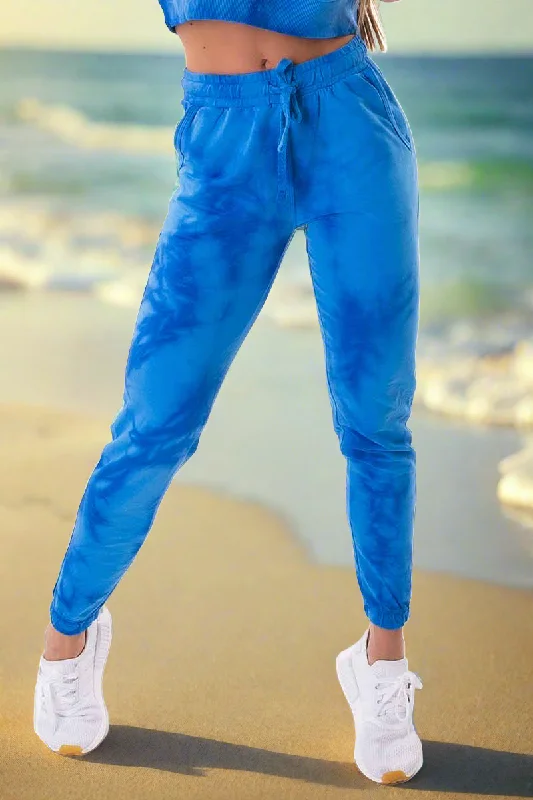 Let's Gym Blue Ocean Pants