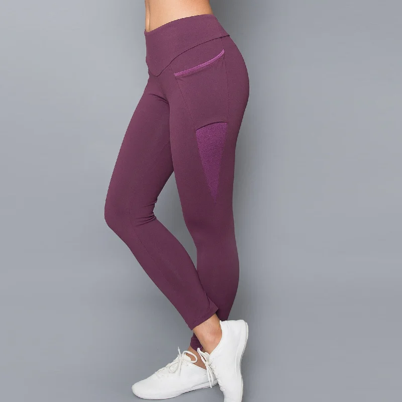 Mulberry Inverted Pocket Legging