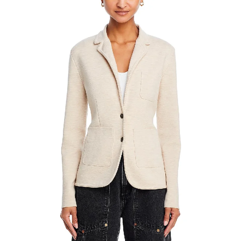 Rag & Bone Womens Abigail Slub Office Two-Button Blazer