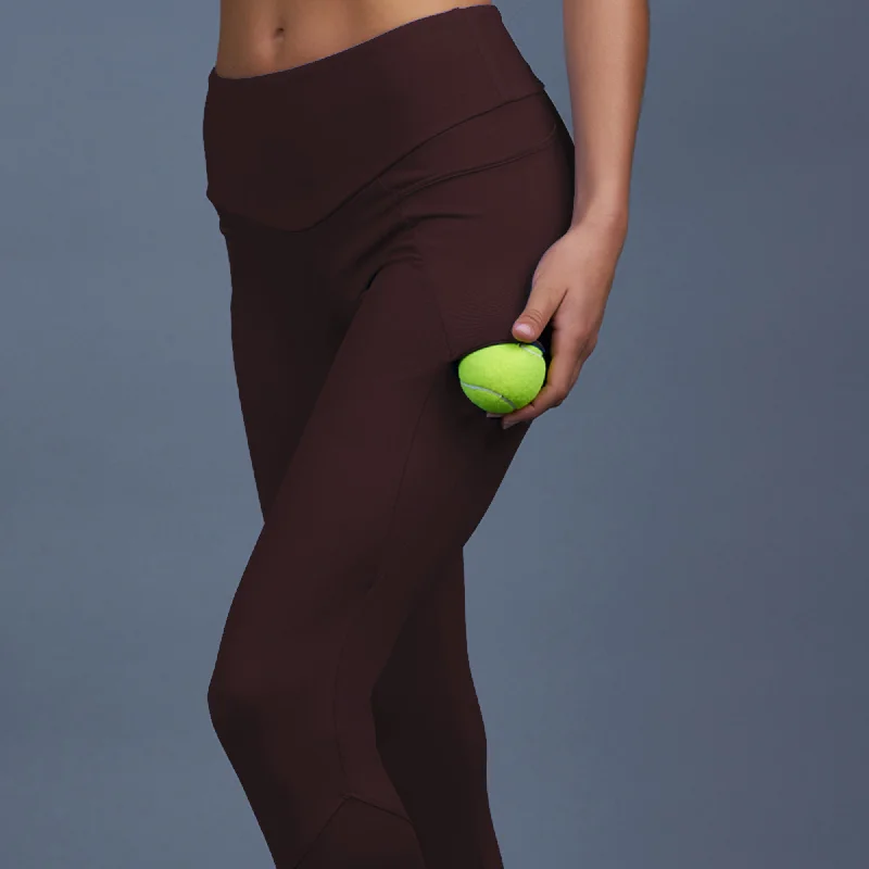 Ball-Pocket Legging (burgundy)